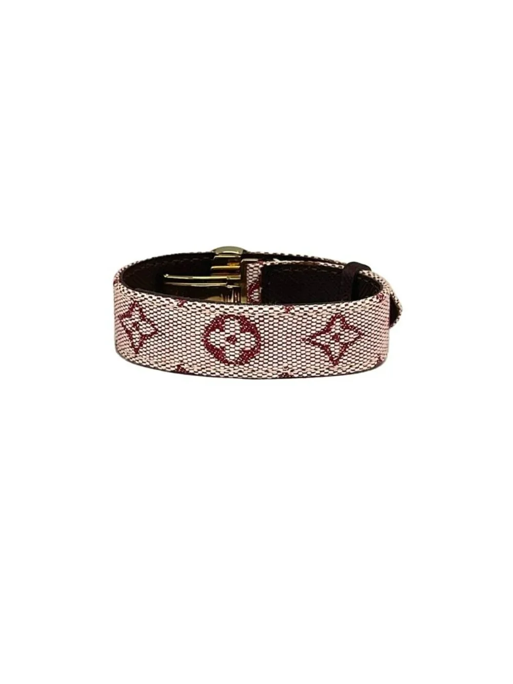 Louis Vuitton Bracelet Monogram Mini Luck Cerise